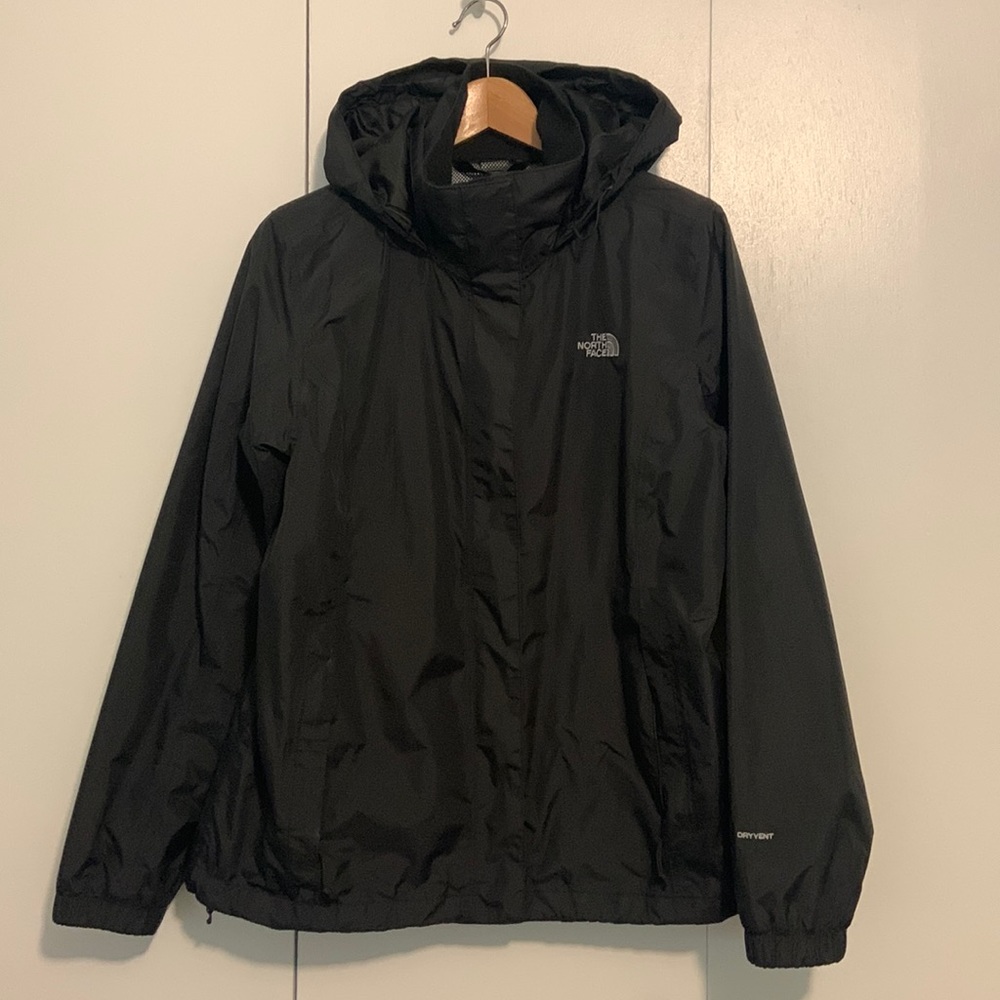 The North Face raincoat
